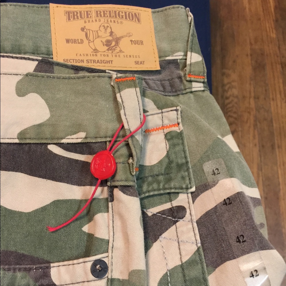 Camouflage army print True Religion Jeans - Picture 11 of 11